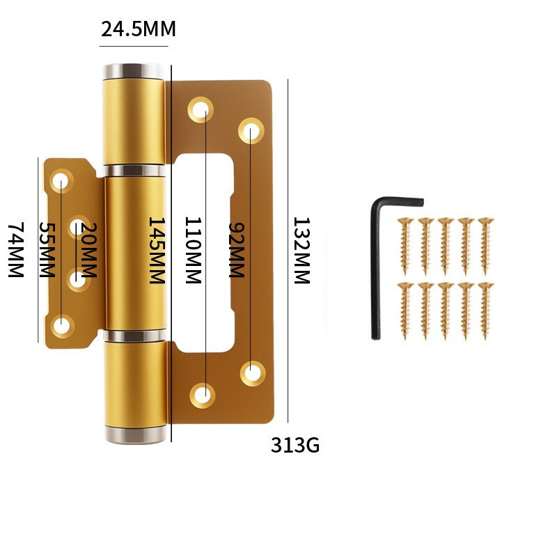 📢📢50% OFF !! ⏰Auto-Closing Hydraulic Invisible Door Hinge