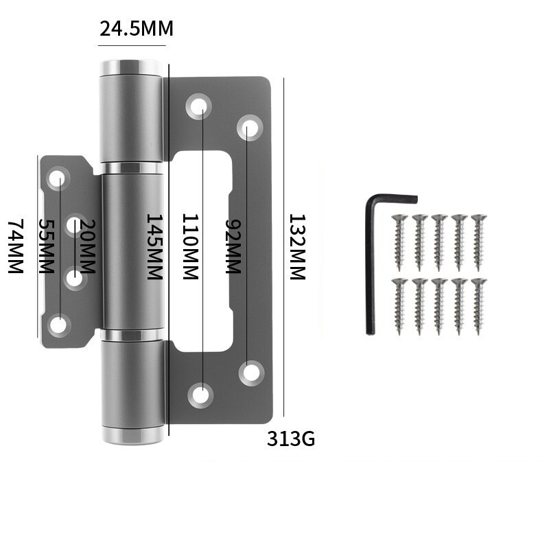 📢📢50% OFF !! ⏰Auto-Closing Hydraulic Invisible Door Hinge