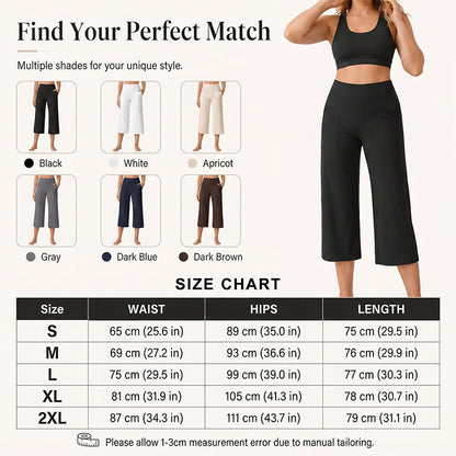 🎁2026 New Arrivals 50% OFF💥Women's High-Waisted Stretch Cropped Pants