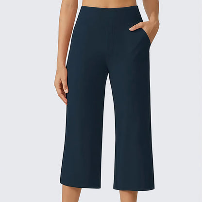 🎁2026 New Arrivals 50% OFF💥Women's High-Waisted Stretch Cropped Pants