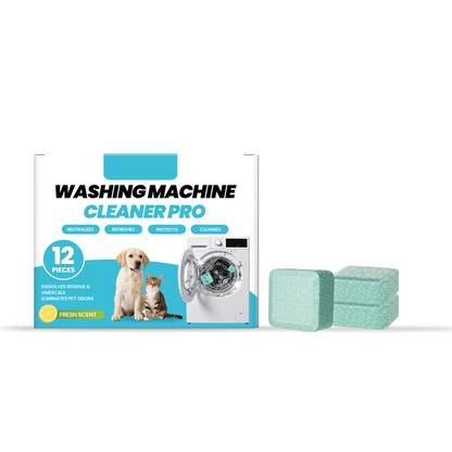 🧺✨ Washing Machine Cleaner Tablets (12-Pack) – Deep Clean, Remove Odor & Grime! | Works in All Machines | ⏰ 50% OFF – Today Only ⏰