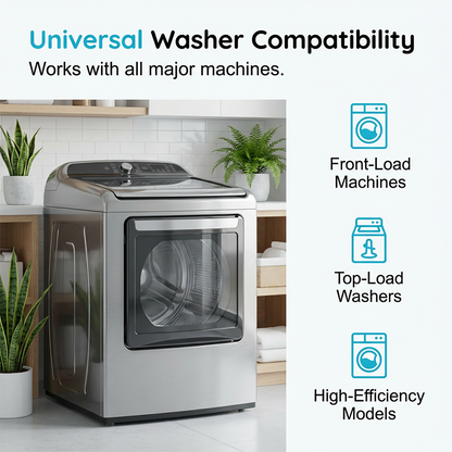 🧺✨ Washing Machine Cleaner Tablets (12-Pack) – Deep Clean, Remove Odor & Grime! | Works in All Machines | ⏰ 50% OFF – Today Only ⏰