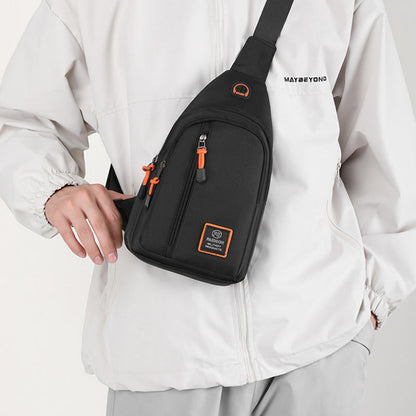🎒 50% OFF! ✨ Waterproof Multi-pocket Crossbody Sling Bag – Organized Storage, Adjustable Strap, Headphone Jack 🌧️