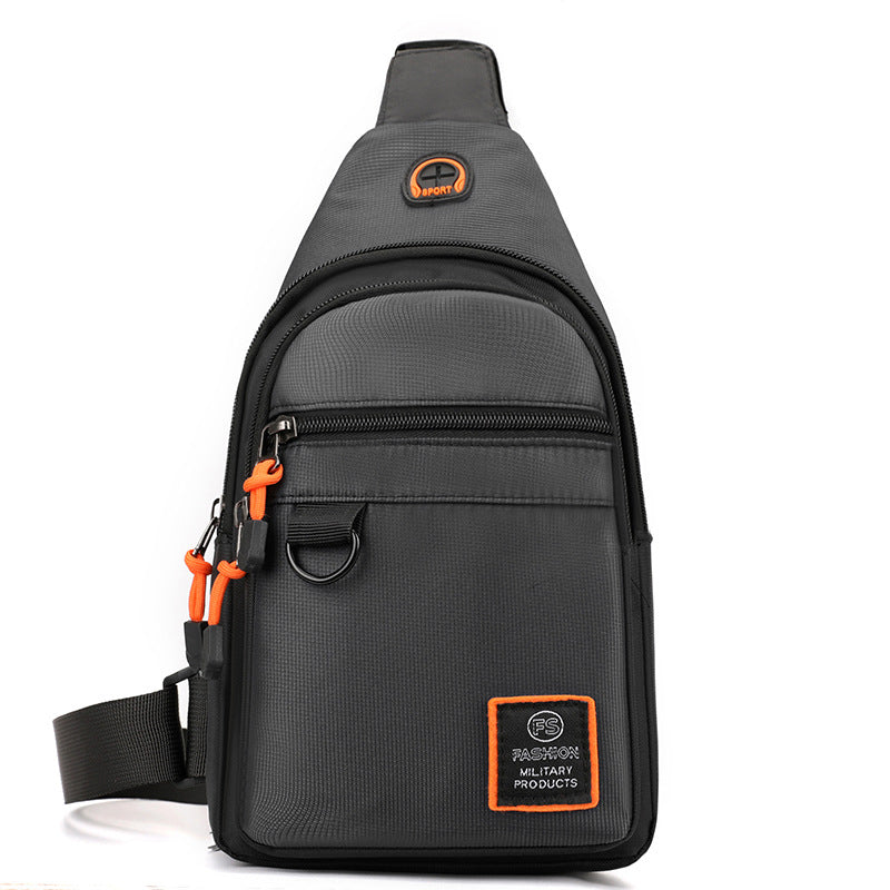 🎒 50% OFF! ✨ Waterproof Multi-pocket Crossbody Sling Bag – Organized Storage, Adjustable Strap, Headphone Jack 🌧️
