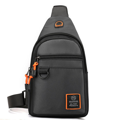 🎒 50% OFF! ✨ Waterproof Multi-pocket Crossbody Sling Bag – Organized Storage, Adjustable Strap, Headphone Jack 🌧️
