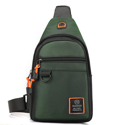 🎒 50% OFF! ✨ Waterproof Multi-pocket Crossbody Sling Bag – Organized Storage, Adjustable Strap, Headphone Jack 🌧️