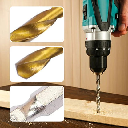 |🔥 50% OFF Now 🛠️💥 13PCS Drill Bit Set – Multipurpose & Durable for Home Projects | No More Bit Hunting – All Sizes Included 📏