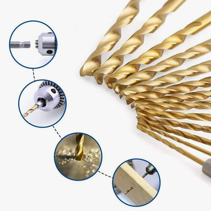 |🔥 50% OFF Now 🛠️💥 13PCS Drill Bit Set – Multipurpose & Durable for Home Projects | No More Bit Hunting – All Sizes Included 📏