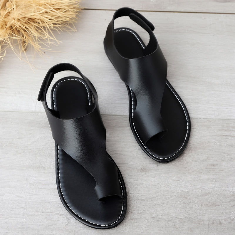 |⏰ 50% OFF – Step Into Savings ⏰🌸👡 Women's Flat Toe Ring Sandals – Effortless Summer Style! | Comfortable & Cute for All Day Wear 🏖️