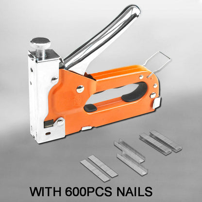 🔨50% OFF! ✨ 3-in-1 Woodworking Staple Nail Tool – Manual, Alloy Steel, Adjustable Pressure 🛠️