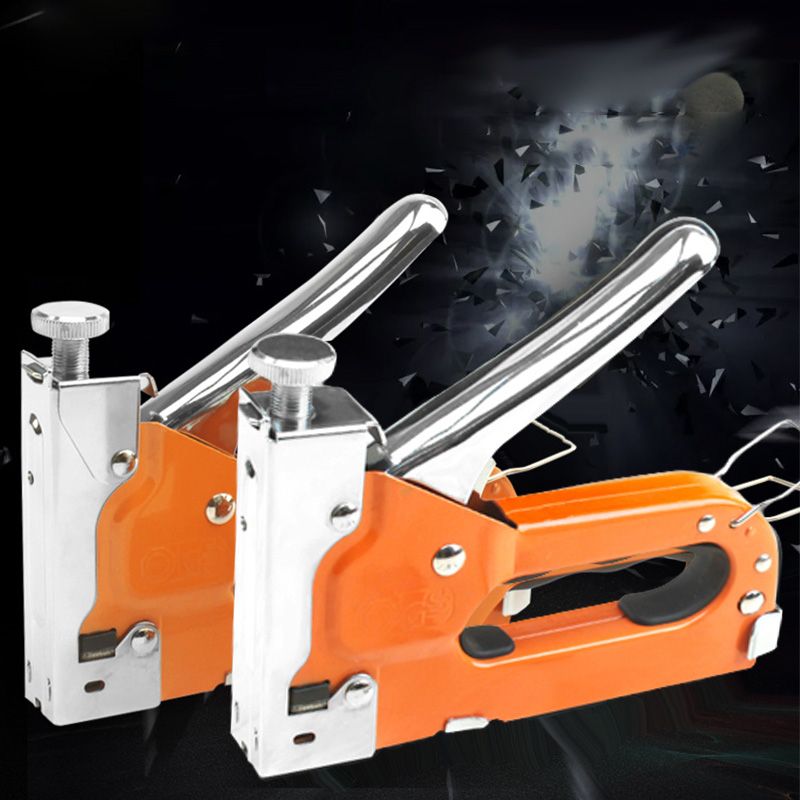 🔨50% OFF! ✨ 3-in-1 Woodworking Staple Nail Tool – Manual, Alloy Steel, Adjustable Pressure 🛠️