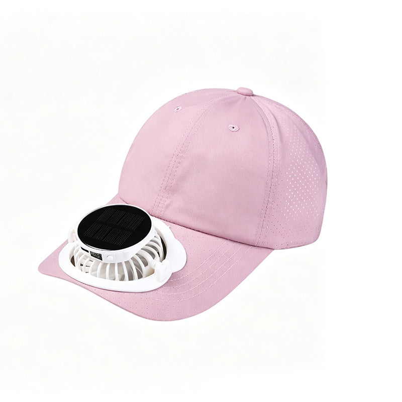 📢📢50% OFF !! ⏰Outdoor Breathable Baseball Cap with 3-Speed Fan Solar