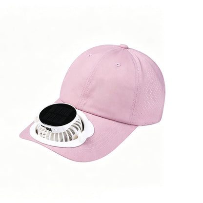 📢📢50% OFF !! ⏰Outdoor Breathable Baseball Cap with 3-Speed Fan Solar