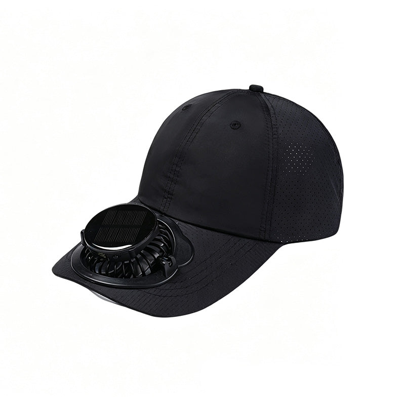 📢📢50% OFF !! ⏰Outdoor Breathable Baseball Cap with 3-Speed Fan Solar