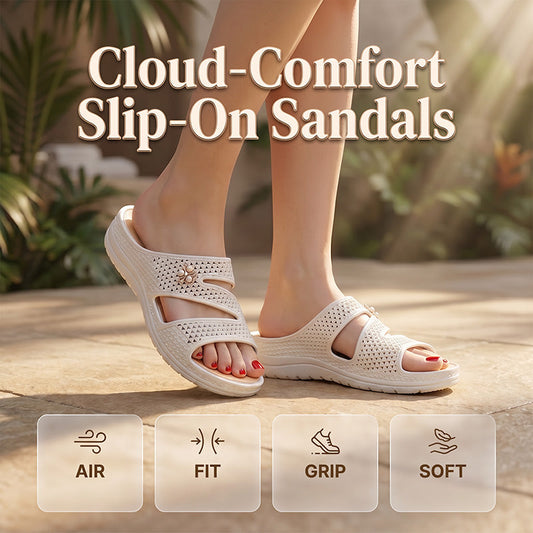 ⏰💰 50% OFF – Women's Soft Sole Slip-On Sandals – Walk in Cloud-Like Comfort! | Easy On/Off, No Breaking In | Perfect for All-Day Wear 👡✨🌸