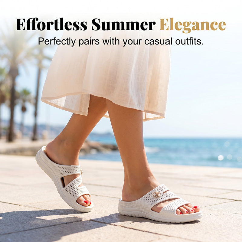 ⏰💰 50% OFF – Women's Soft Sole Slip-On Sandals – Walk in Cloud-Like Comfort! | Easy On/Off, No Breaking In | Perfect for All-Day Wear 👡✨🌸