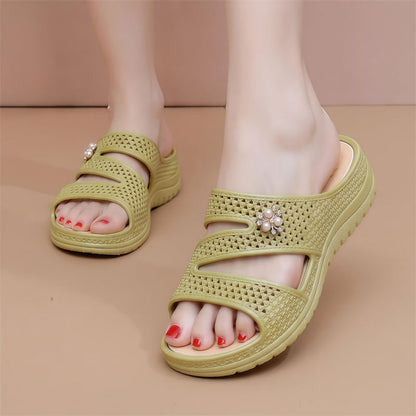 ⏰💰 50% OFF – Women's Soft Sole Slip-On Sandals – Walk in Cloud-Like Comfort! | Easy On/Off, No Breaking In | Perfect for All-Day Wear 👡✨🌸