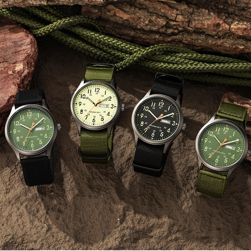 🏖️  50% OFF – Limited Time ⌚✨ Men's Quartz Watch with Luminous Display – Glows in the Dark, Shines All Day! | Classic Style for Any Occasion 👔