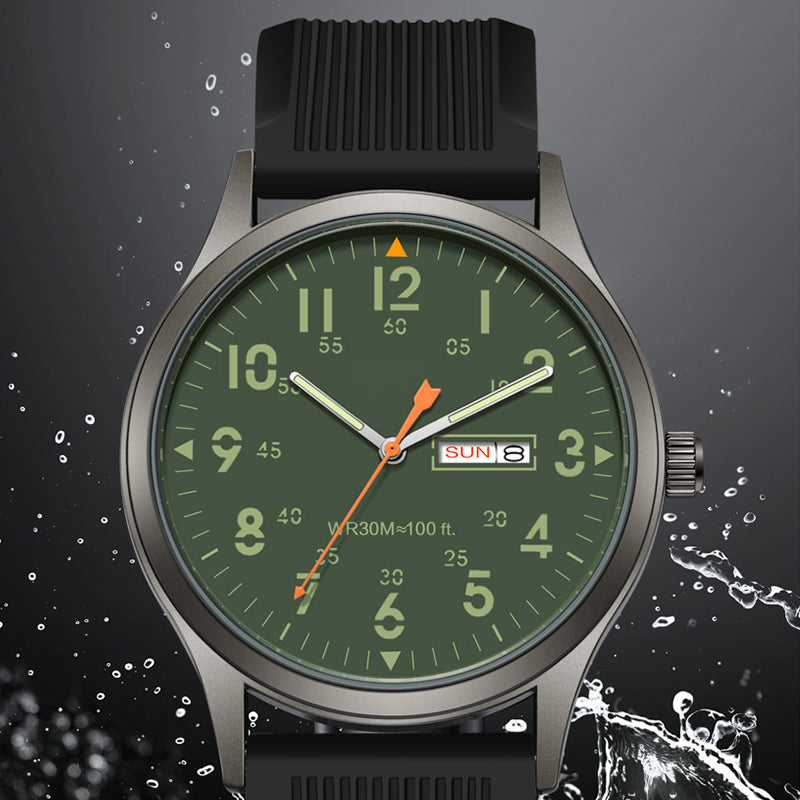 🏖️  50% OFF – Limited Time ⌚✨ Men's Quartz Watch with Luminous Display – Glows in the Dark, Shines All Day! | Classic Style for Any Occasion 👔