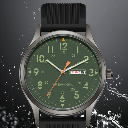 🏖️  50% OFF – Limited Time ⌚✨ Men's Quartz Watch with Luminous Display – Glows in the Dark, Shines All Day! | Classic Style for Any Occasion 👔