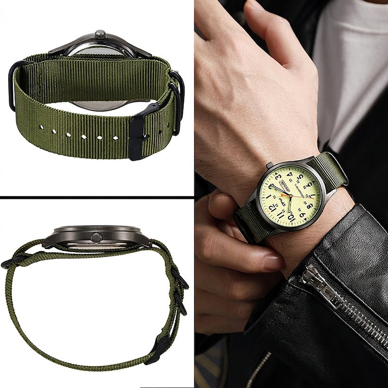 🏖️  50% OFF – Limited Time ⌚✨ Men's Quartz Watch with Luminous Display – Glows in the Dark, Shines All Day! | Classic Style for Any Occasion 👔