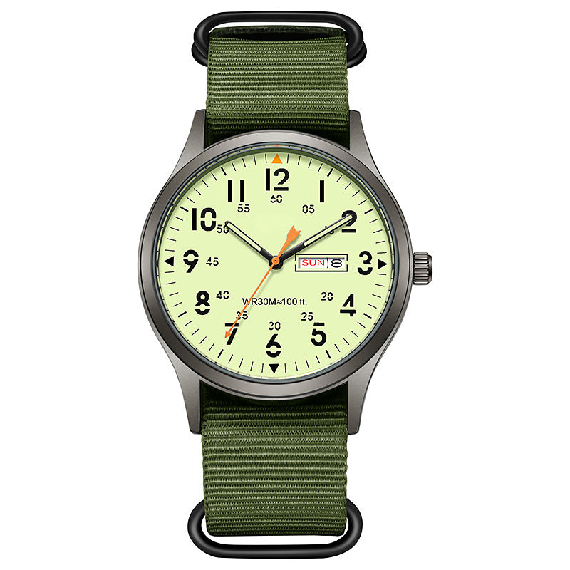 🏖️  50% OFF – Limited Time ⌚✨ Men's Quartz Watch with Luminous Display – Glows in the Dark, Shines All Day! | Classic Style for Any Occasion 👔
