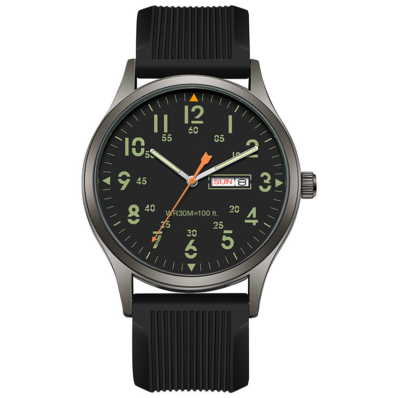 🏖️  50% OFF – Limited Time ⌚✨ Men's Quartz Watch with Luminous Display – Glows in the Dark, Shines All Day! | Classic Style for Any Occasion 👔