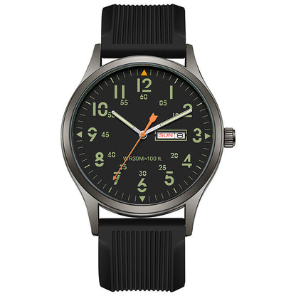🏖️  50% OFF – Limited Time ⌚✨ Men's Quartz Watch with Luminous Display – Glows in the Dark, Shines All Day! | Classic Style for Any Occasion 👔