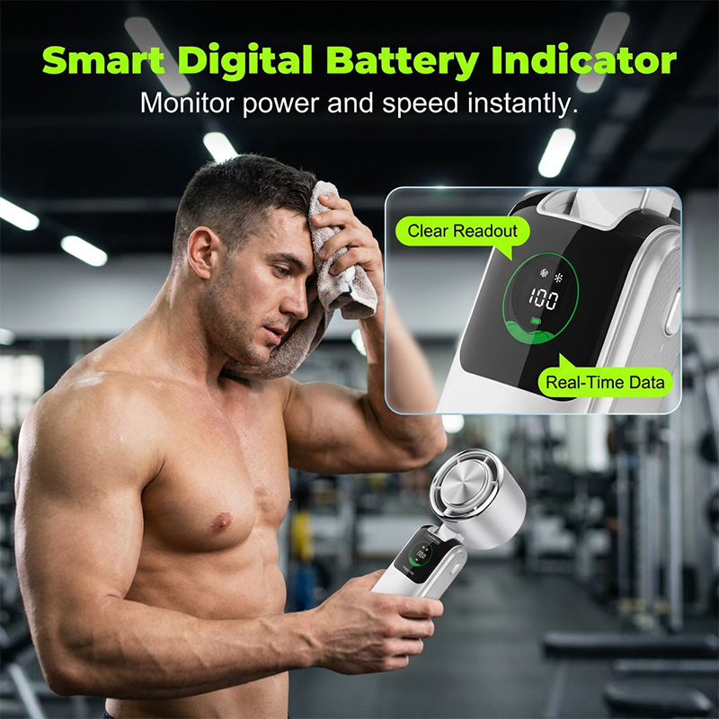 ⏰💰 50% OFF – Foldable Handheld Fan with Semiconductor Cooling Plate – Ice-Cold Air Anywhere! | Chill Mode Cools You Instantly | Summer Game-Changer ❄️🌀✨