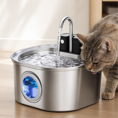⏰💰 50% OFF –  Pet Fountain – Running Water for Healthier Pets! | 3-Stage Filtration | Encourages Drinking 🐱🐶💧✨