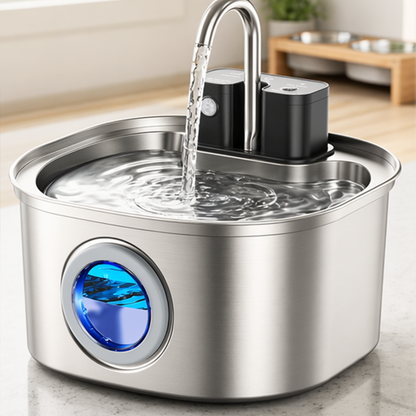 ⏰💰 50% OFF –  Pet Fountain – Running Water for Healthier Pets! | 3-Stage Filtration | Encourages Drinking 🐱🐶💧✨