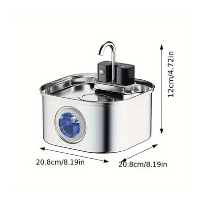 ⏰💰 50% OFF –  Pet Fountain – Running Water for Healthier Pets! | 3-Stage Filtration | Encourages Drinking 🐱🐶💧✨