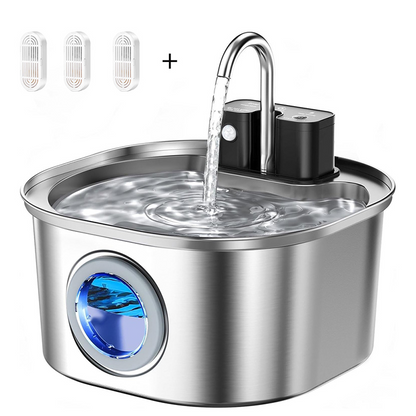⏰💰 50% OFF –  Pet Fountain – Running Water for Healthier Pets! | 3-Stage Filtration | Encourages Drinking 🐱🐶💧✨