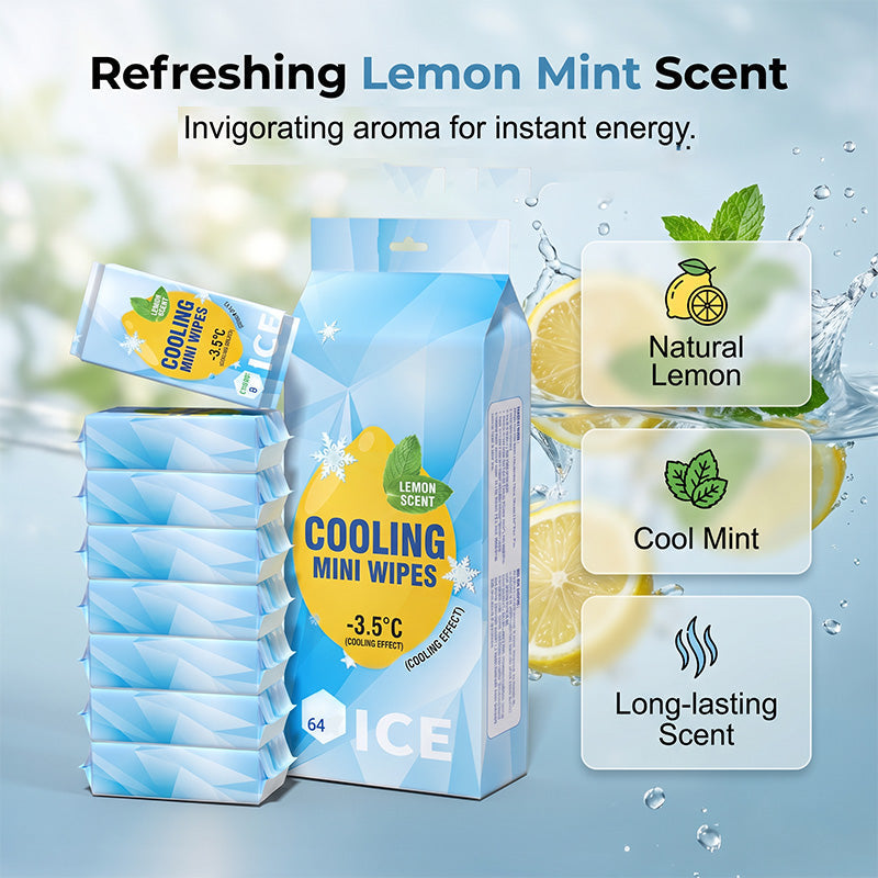 🧻❄️ 50% OFF – Portable Instant Cooling Wet Wipes – Chill Your Skin in Seconds! | Freshen Up Anytime, Anywhere | Summer Lifesaver ✨