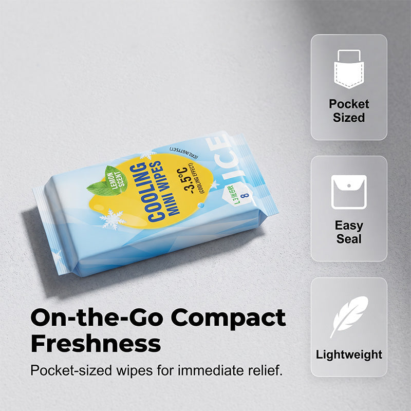 🧻❄️ 50% OFF – Portable Instant Cooling Wet Wipes – Chill Your Skin in Seconds! | Freshen Up Anytime, Anywhere | Summer Lifesaver ✨