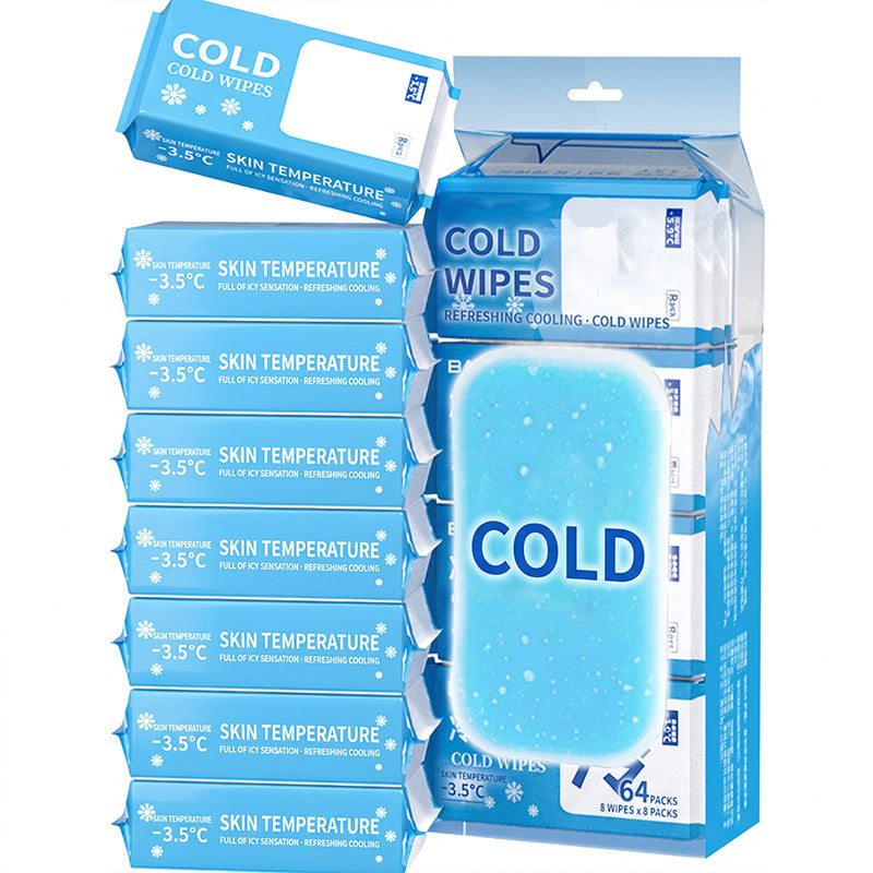 🧻❄️ 50% OFF – Portable Instant Cooling Wet Wipes – Chill Your Skin in Seconds! | Freshen Up Anytime, Anywhere | Summer Lifesaver ✨