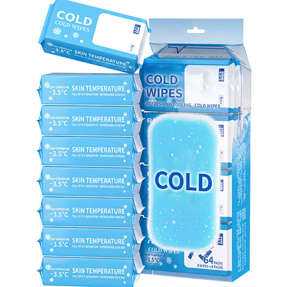 🧻❄️ 50% OFF – Portable Instant Cooling Wet Wipes – Chill Your Skin in Seconds! | Freshen Up Anytime, Anywhere | Summer Lifesaver ✨