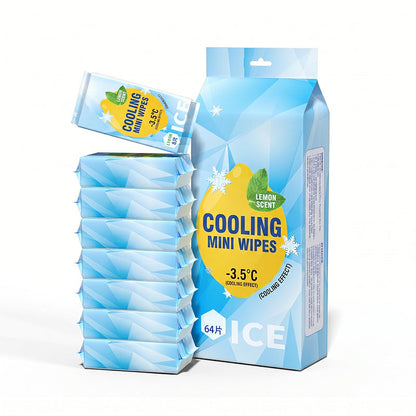 🧻❄️ 50% OFF – Portable Instant Cooling Wet Wipes – Chill Your Skin in Seconds! | Freshen Up Anytime, Anywhere | Summer Lifesaver ✨
