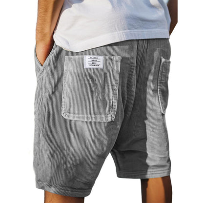 🕰️✨50% OFF – Men's Casual Corduroy Drawstring Shorts – Vintage Style, Modern Comfort! | Soft Texture + Adjustable Waist | Perfect for Any Casual Occasion ✨