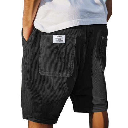 🕰️✨50% OFF – Men's Casual Corduroy Drawstring Shorts – Vintage Style, Modern Comfort! | Soft Texture + Adjustable Waist | Perfect for Any Casual Occasion ✨