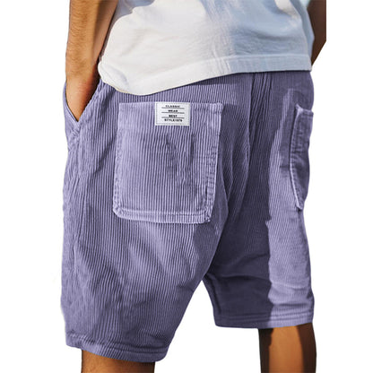 🕰️✨50% OFF – Men's Casual Corduroy Drawstring Shorts – Vintage Style, Modern Comfort! | Soft Texture + Adjustable Waist | Perfect for Any Casual Occasion ✨