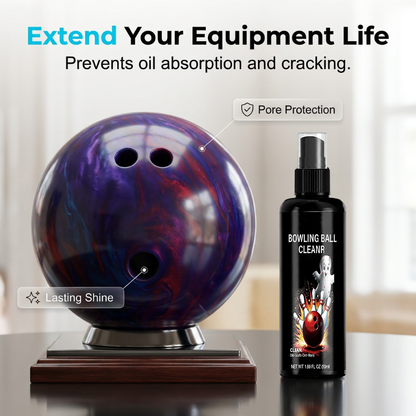 📢📢50% OFF !! 🎳 Quick-Drying Bowling Ball Spray — Professional Cleaner & Polish for Instant Shine