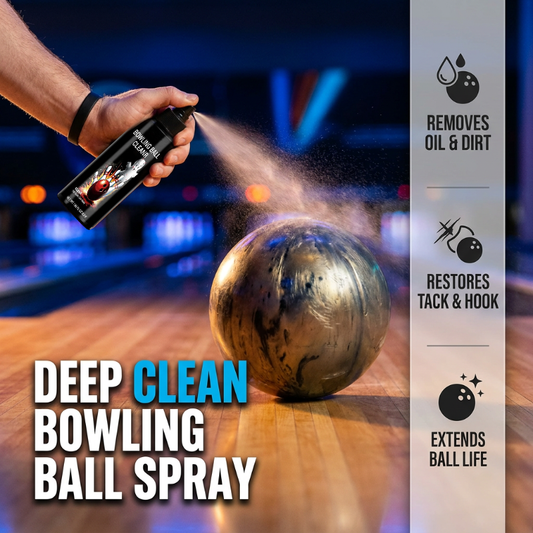 📢📢50% OFF !! 🎳 Quick-Drying Bowling Ball Spray — Professional Cleaner & Polish for Instant Shine