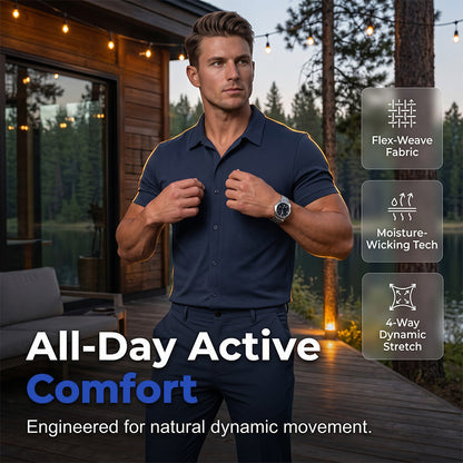⏰ 50% OFF – 2026 New Arrival 👔✨ Men's Lightweight 2-Piece Casual Suit – Effortless Style in Seconds! | Breathable Fabric, All-Day Comfort ☀️🌿