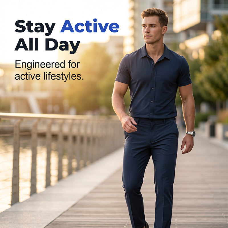 ⏰ 50% OFF – 2026 New Arrival 👔✨ Men's Lightweight 2-Piece Casual Suit – Effortless Style in Seconds! | Breathable Fabric, All-Day Comfort ☀️🌿