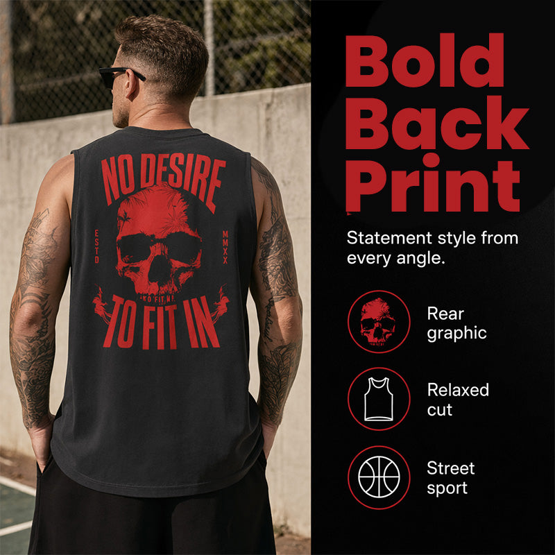 💪🏋️‍♂️50% OFF – Men's Sleeveless Tank Top – Loose Fit, Breezy & Built for the Gym! | Stay Cool During Intense Workouts | Summer Training Essential 💨✨
