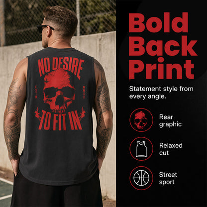 💪🏋️‍♂️50% OFF – Men's Sleeveless Tank Top – Loose Fit, Breezy & Built for the Gym! | Stay Cool During Intense Workouts | Summer Training Essential 💨✨