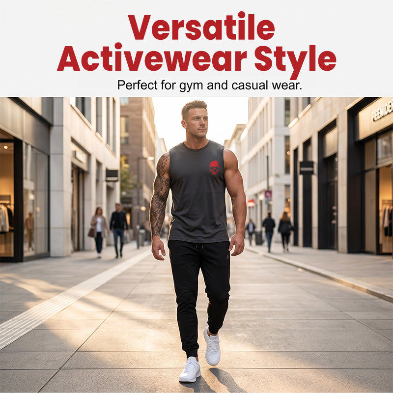 💪🏋️‍♂️50% OFF – Men's Sleeveless Tank Top – Loose Fit, Breezy & Built for the Gym! | Stay Cool During Intense Workouts | Summer Training Essential 💨✨