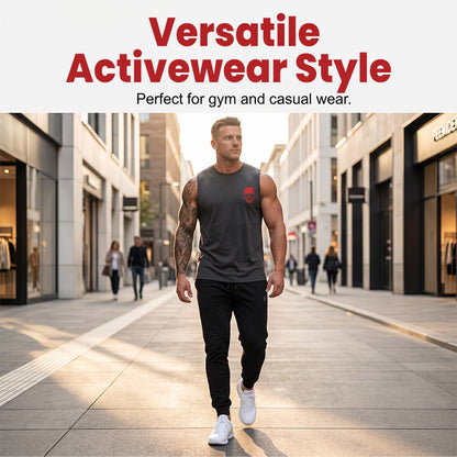 💪🏋️‍♂️50% OFF – Men's Sleeveless Tank Top – Loose Fit, Breezy & Built for the Gym! | Stay Cool During Intense Workouts | Summer Training Essential 💨✨