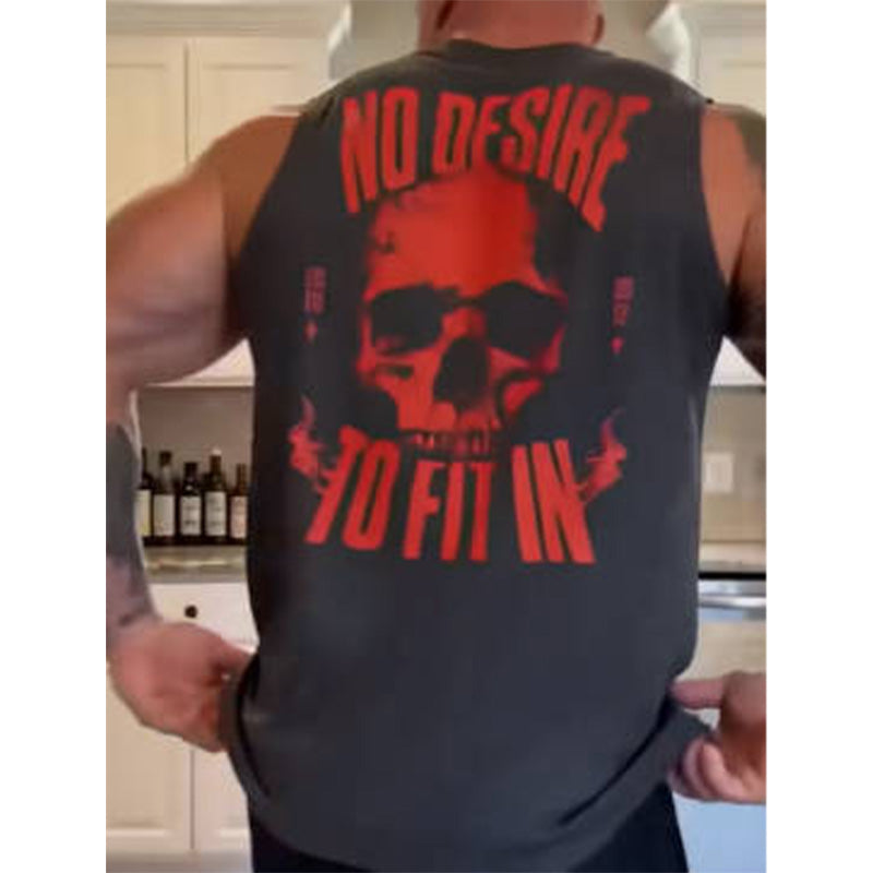 💪🏋️‍♂️50% OFF – Men's Sleeveless Tank Top – Loose Fit, Breezy & Built for the Gym! | Stay Cool During Intense Workouts | Summer Training Essential 💨✨